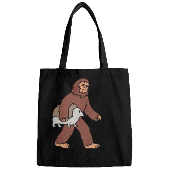 Bigfoot Sasquatch Walking Hedgehog Bags