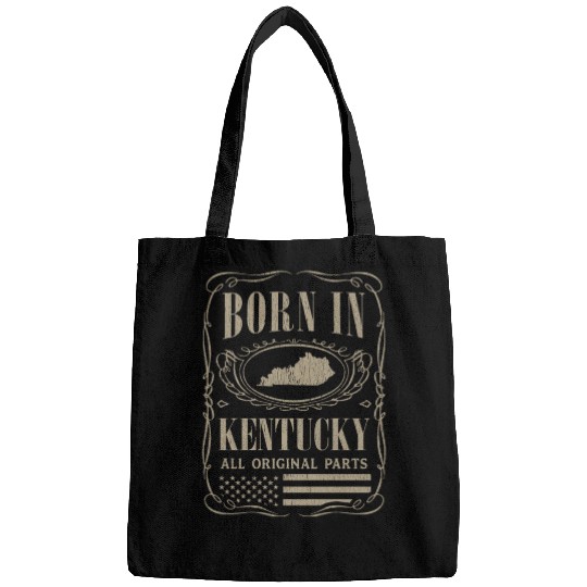 Vintage America US States Born Kentucky Bags
