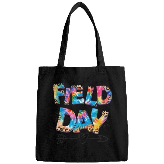 Tie dye leopard Wild About Field Day Teacher Kids Bags