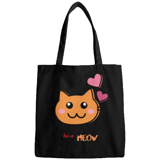 i love meow Bags