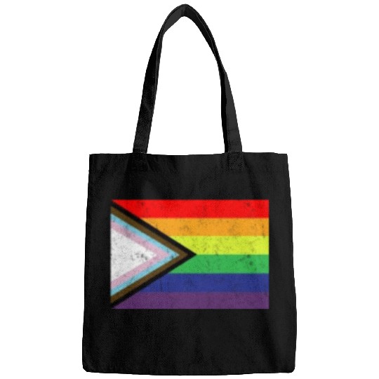 Proud Ally | Pride Month LGBTQ Black Pride Flag Bags