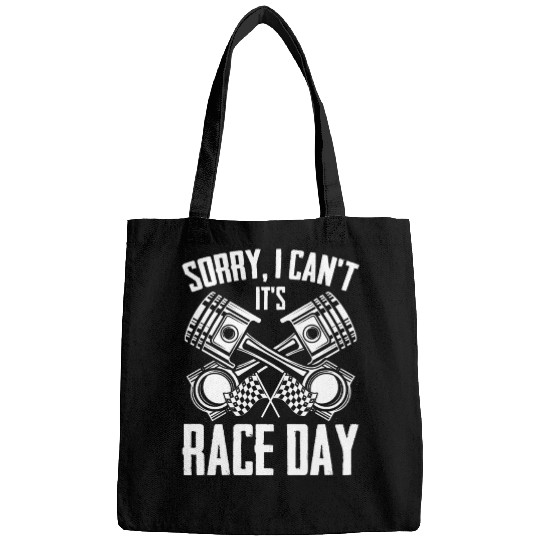 Sorry I Can't Funny Race Day Humor For Auto Bags