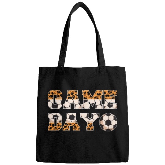 Leopard Soccer Game Day Sports Lover Bags