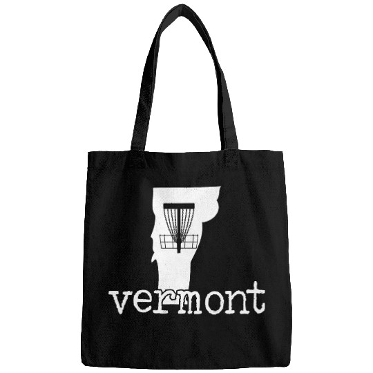 State of Vermont Disc Golf Golfer Golfing Basket Bags