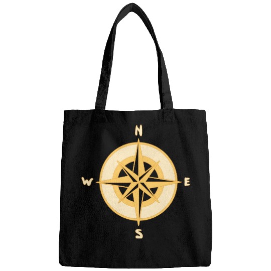 Nautical Compass star / rose, cardinal directions Bags