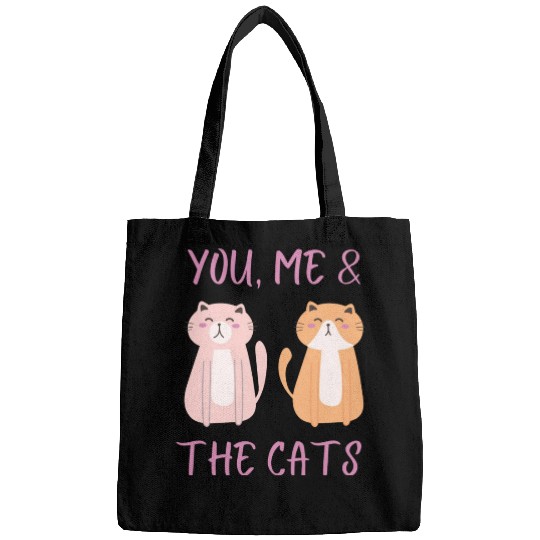 ask me about my cat funny cat Bags