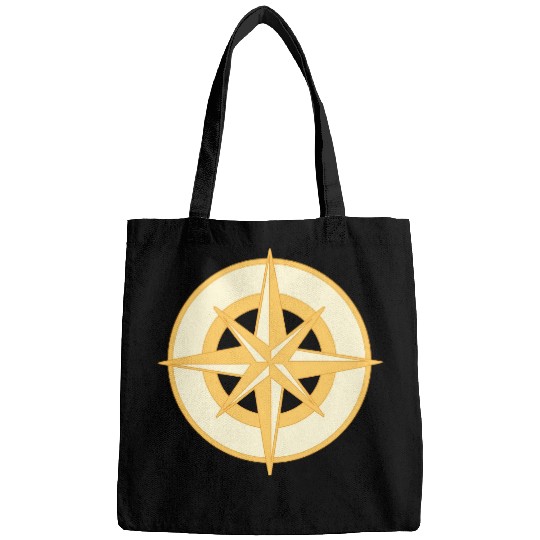 Nautical Compass star / rose, cardinal directions Bags