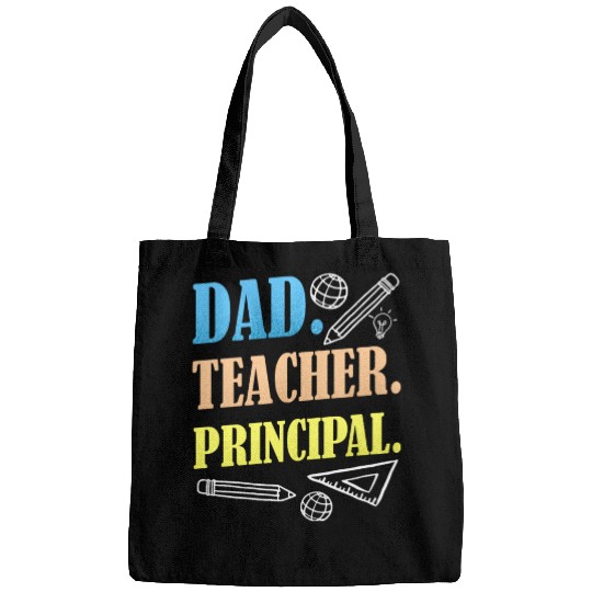 Dad Teacher Principal Homeschooling Homeschool Bags