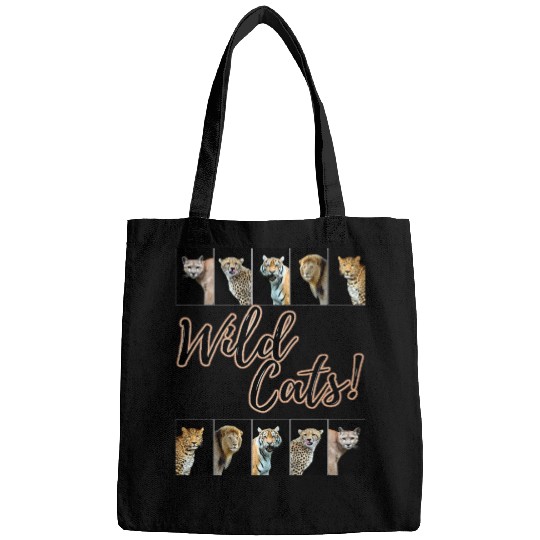 WILDCATS! | Lion, Leopard, Cheetah, Puma, Tiger Bags