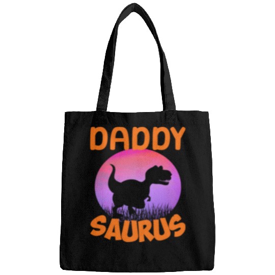 Daddysaurus Papasaurus Bags