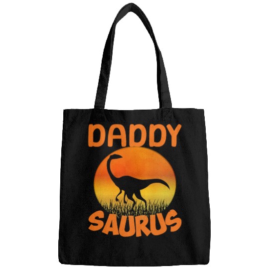 Daddysaurus Papasaurus Bags