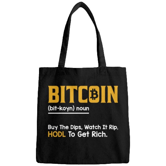 Funny Bitcoin Cryptocurrency Bags