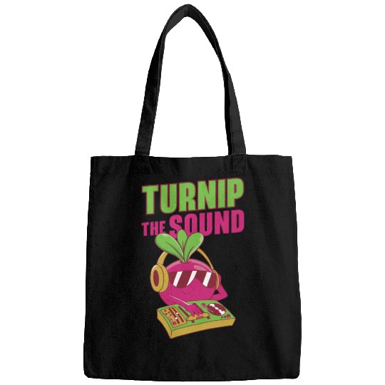 Music Turnip Party Music Lover Vegetable Bags