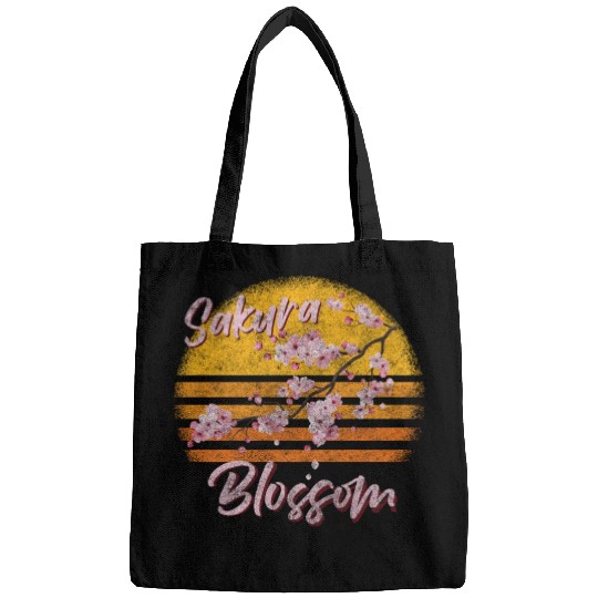 Japan Sakura Departure Sea Of Flowers Bags