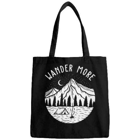 Mountains Landscape Celestial Nature Camping Bags