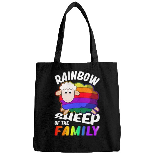 Rainbow Sheep Lesbian Gay Pride Bags