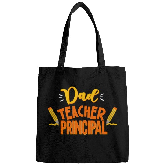 Dad Teacher Principal Homeschooling Homeschool Bags