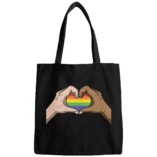 LGBT Rainbow Heart Gay Pride Lesbian Equality Gift Bags