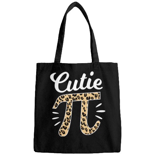 Cutie Pi Day 3 14 Leopard Print Math Teacher Bags