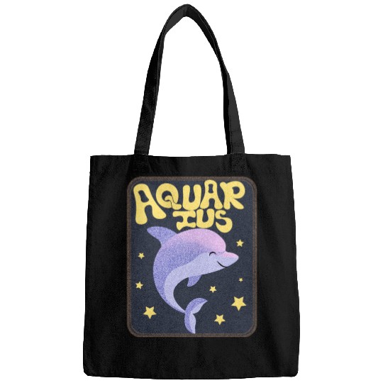 Aquarius Sign Animal Bags