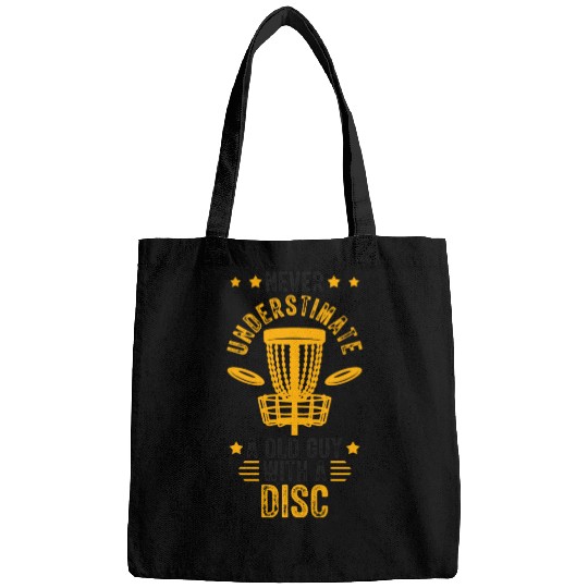 Old Guy Disc Golf Vintage Ultimate Frisbee Bags