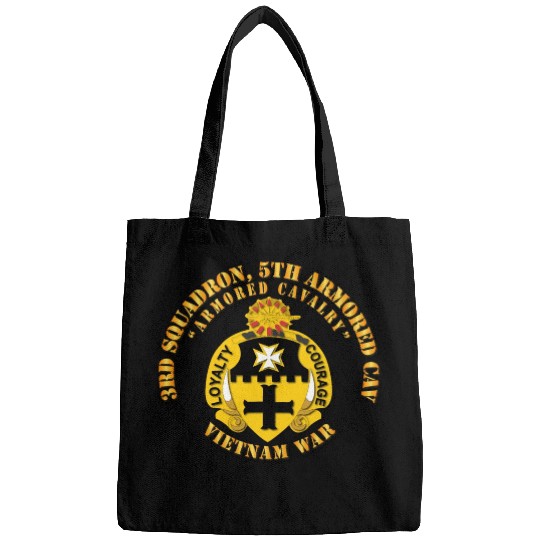 Army 3rd Squadron 5th Armored Cav Vietnam War Bags