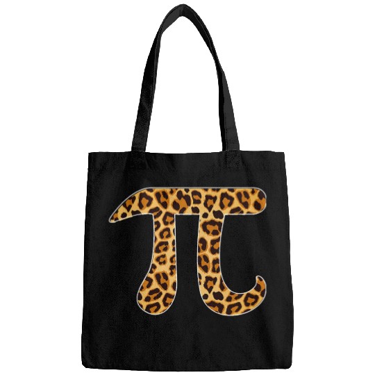 Pi Leopard Print Skin Cheetah Pi Day Math Nerd Bags