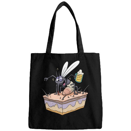 Insect Mosquito Drinking Beer Mosquitoes Bags