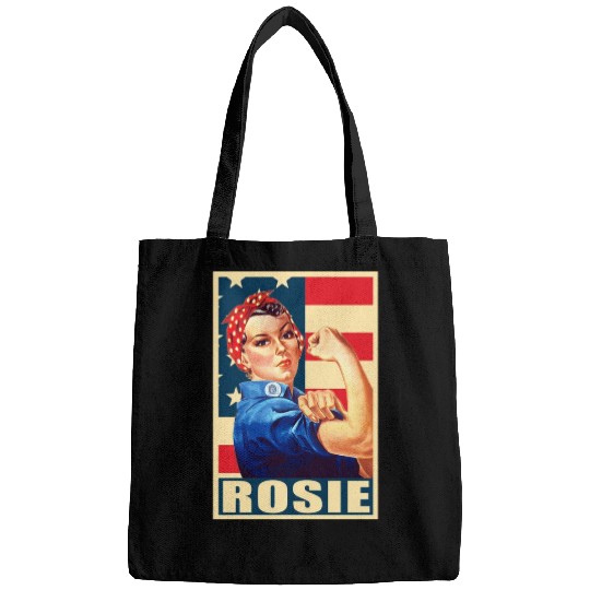 Rosie The Riveter We Can Do it Bags