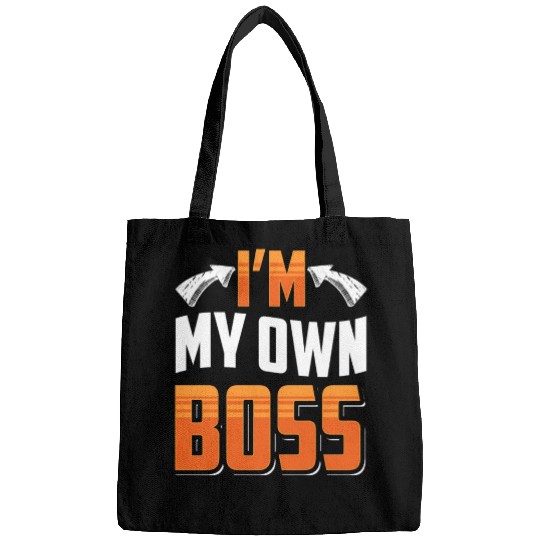 I'm My Own Boss Business Owner CEO Founder Bags