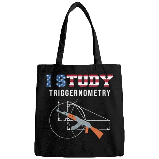 I Study Triggernometry - Gun Lover Bags