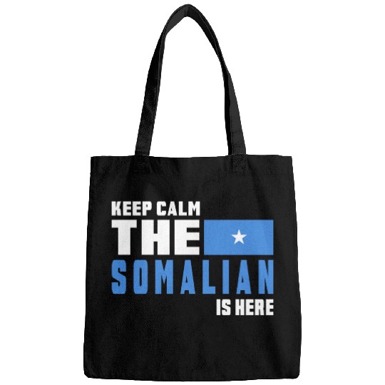 Keep calm Somalia flag design Bags