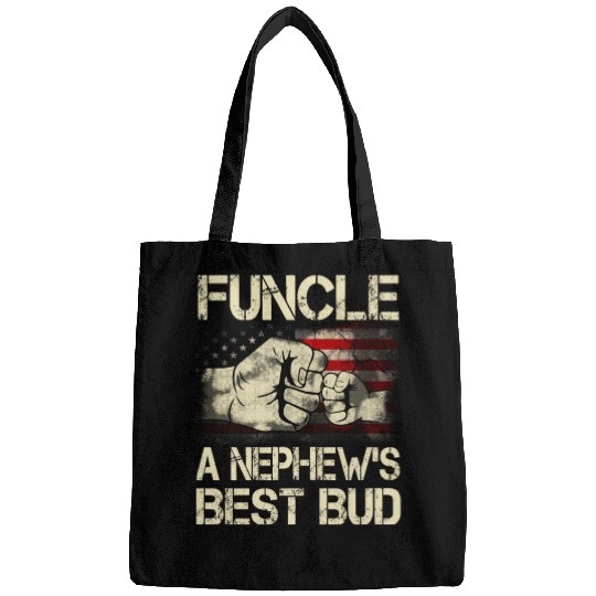 Funcle A Nephew Best Bud Us Bags