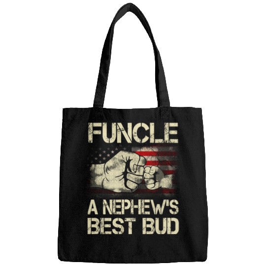 Funcle A Nephew Best Bud Us Bags