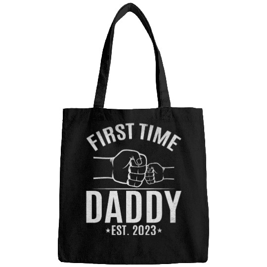 First Time Daddy Est. 2023 Daddy To Be Paternity Bags