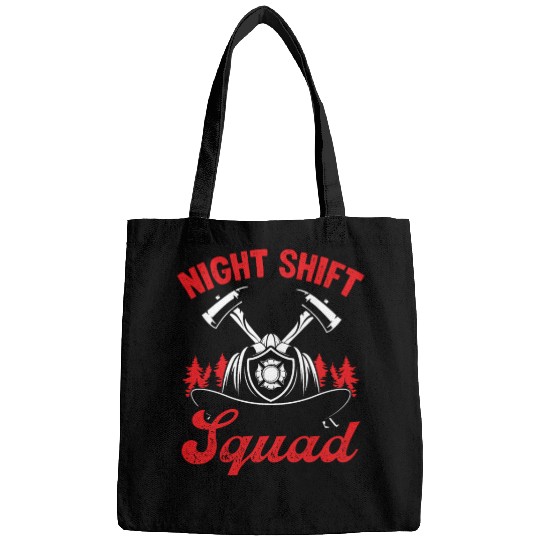 Night Shift Squad Firefighter Fire Mask Fire Hose Bags