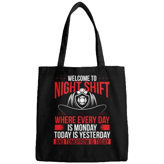 Humor Firemen Funny Volunteer Fire Bags