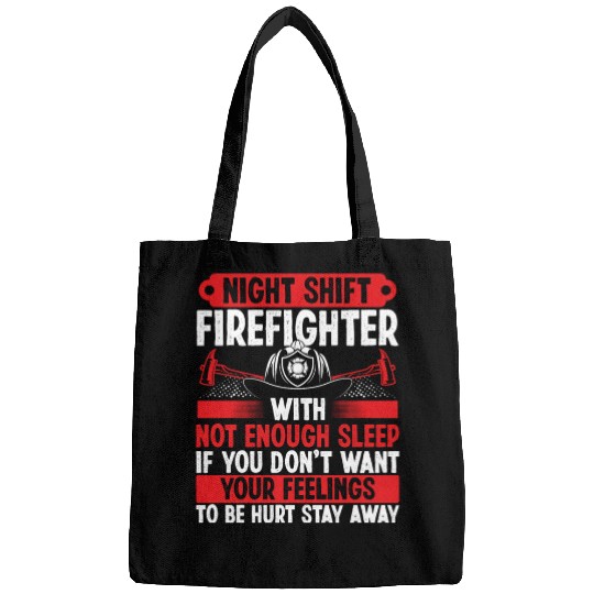 Night Shift Firefighter Fire Hose Mask Firemen Bags