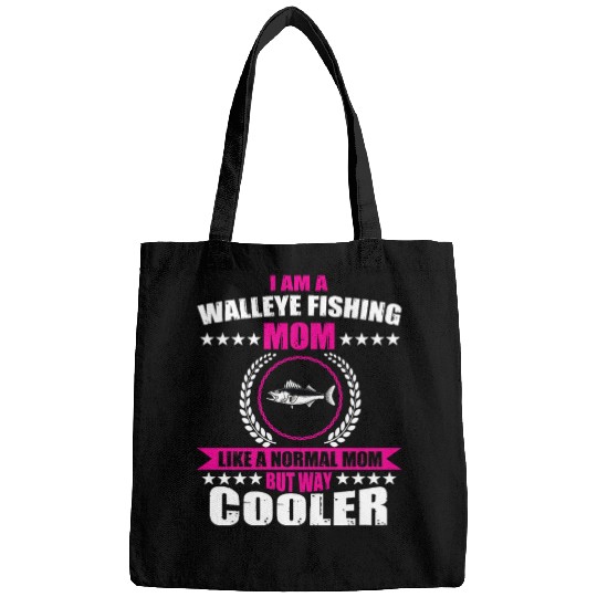 Walleye Fishing Mom For Women Bags