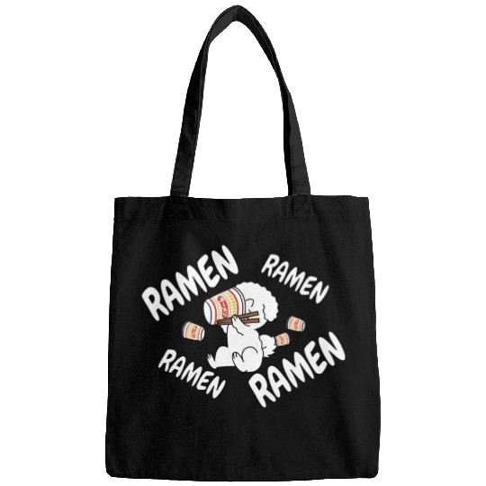 Bichon Frise Instant Ramen Noodles Bags