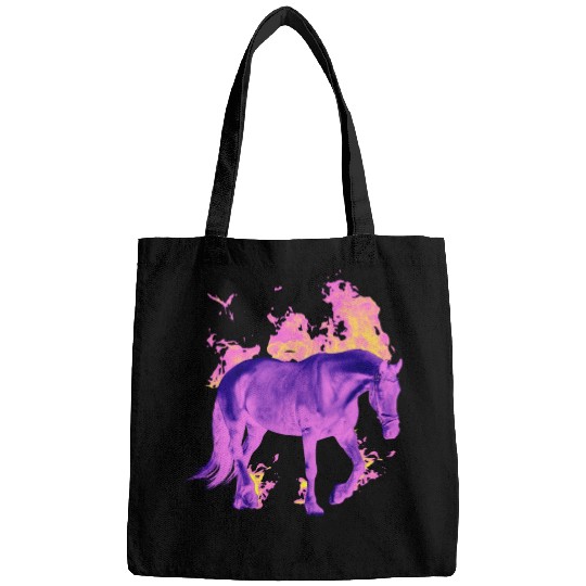 Horse on fire Bags