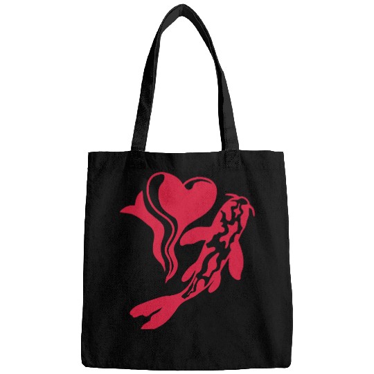 koi fish I Love Bags