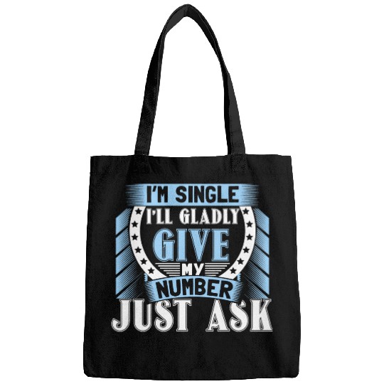 Single Independent Relationship Status Gift Idea Bags