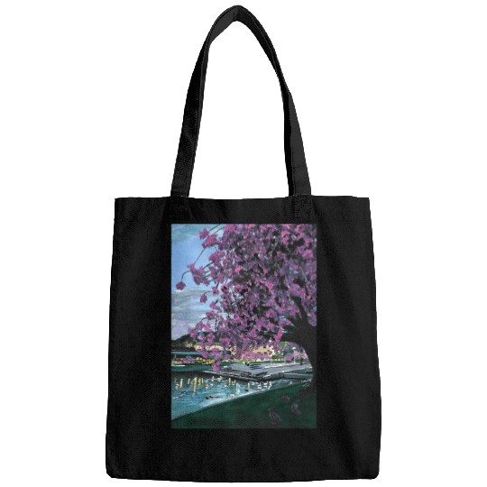 Festplass Swans and Cherry Flowers week 17 Bags