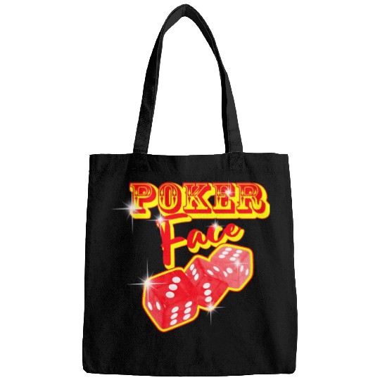 poker face Bags
