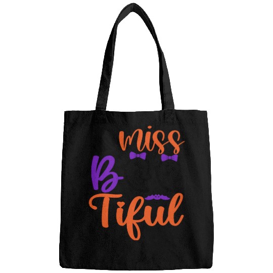 Miss BOO tiful Scary Halloween Ghost Design Girls Bags