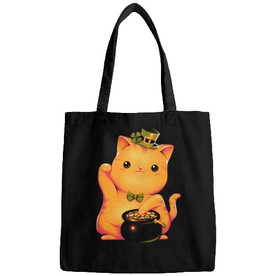 cat Irish Lucky Cat Bags