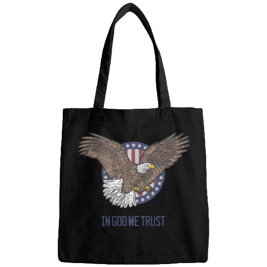 In God We Trust - Bald Eagle - Patriotic Bags