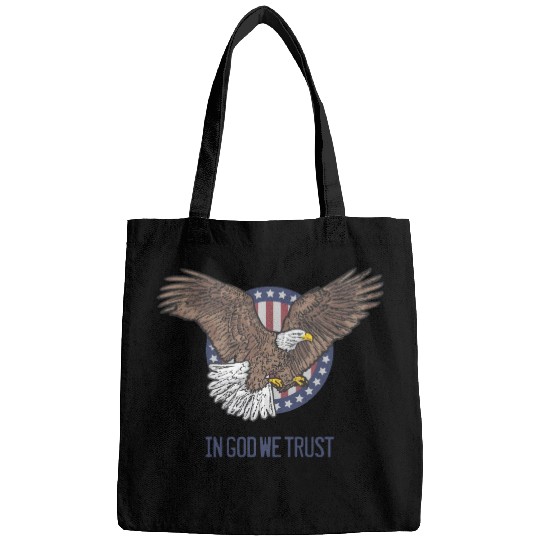 In God We Trust - Bald Eagle - Patriotic Bags