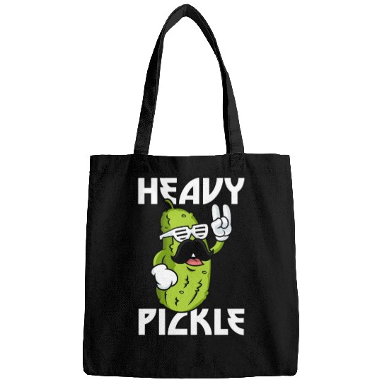 Heavy Pickle Metal Fan Metalhead Bags